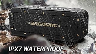 Unboxing  BOGASING M4 Bluetooth Speakers  Wireless Portable Speaker IPX7 Waterproof [upl. by Lenna]