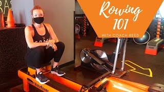 OrangeTheory Rowing 101 with Coach Reed [upl. by Lymann]