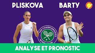 Ashleigh Barty vs Karolína Plíšková  Finale  Wimbledon 2021  Preview amp Pronostic [upl. by Nylauqcaj]