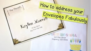 How to Print on Envelopes at home [upl. by Grayce]