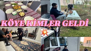 Osmanköyde Kahvaltı🔥Misafirler Geldi❤️Mangallar Yakıldı [upl. by Cesar]