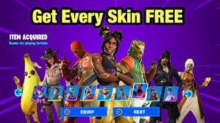 How To Get Free Skin In Fortnite Chapter 5 [upl. by Anaujit963]