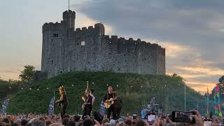 The Lumineers Live at Cardiff Castle 2023 Brightside World Tour [upl. by Josler]