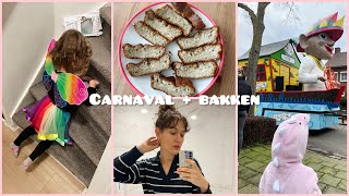 CARNAVALSOPTOCHT KIJKEN  BANANABROOD MAKEN  Weekvlog 60 [upl. by Aneerb]