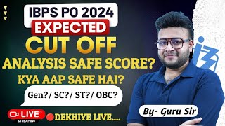 IBPS PO 2024 Expected Cut Off ibps po 2024  ibps po cut off [upl. by Ahsikar]