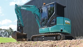 Kobelco SK55SRX7 WalkAround [upl. by Pascia923]