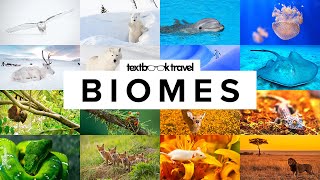 11 Types of Biomes and Their Animals with Maps [upl. by Anoyi144]