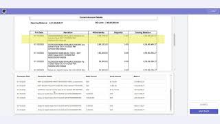 Data Extraction  Bank Statement  Instic AI [upl. by Buzzell983]