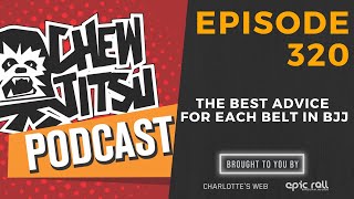 Chewjitsu Podcast 320  The Best Advice For Each Belt In BJJ [upl. by Selway]