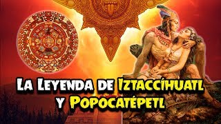 La Leyenda de los Volcanes Iztaccíhuatl y Popocatépetl  Mitología Prehispánica [upl. by Neerol]