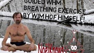 BEST WIM HOF GUIDED BREATHING EXCERCISE by Wim Hof  SIMPLE amp EASY step by step [upl. by Noira]