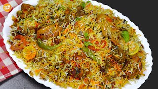 Chicken Tikka Biryani Recipe  Restaurant Style Biryani Recipe by Samina Food Story [upl. by Vasquez]