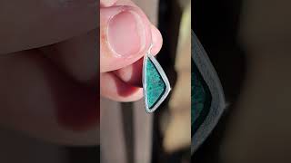 Pendentif en Dioptase D2 [upl. by Gagnon]