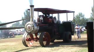 25hp AD Baker counter flow engine on prony brake [upl. by Gelman223]