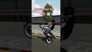 1000 speed test wait tast shorts bikestunt bikelover [upl. by Niwle436]