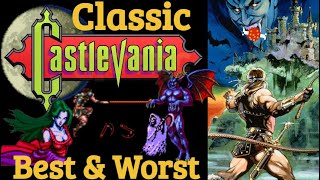 Best and Worst Classic Castlevania Games  hungrygoriya [upl. by Ailimac922]