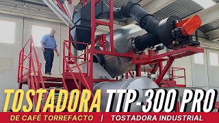 Tostadora de Café  Torrefacto  TTP300 PRO  Tostador Industrial de Café Torrefacto  Innoenvas ✅ [upl. by Jauch]