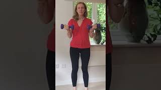 Gentle Weights For Arms Exercise Workout over50andfit ladiesfitness over50fitness over50fitness [upl. by Aninat]