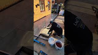 Rinse amp Repeat and you cant go wrong 🙌 landscaping patio work tips how to diy fyp fyppp [upl. by Giwdul716]