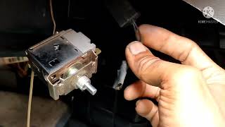 cara pemasangan thermostat AC manual mobil hyundai atozKIA visto [upl. by Ruttger221]