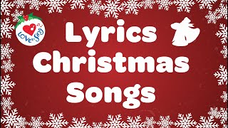 Christmas Songs Playlist with Lyrics  Christmas Songs and Carols [upl. by Calley]