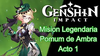 Genshin Impact  Mision Legendaria Emilie  Pomum de Ambra Acto 1 [upl. by Bianchi]