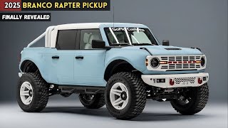 2025 Ford Bronco Rapter Pickup 4X4 Finally Revealed SoFlos Custom Build Boldest Bronco Ever [upl. by Colombi]