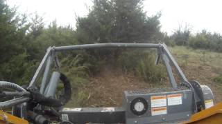 Loftness Mulcher Attachment GoPro Demo 1 [upl. by Head]