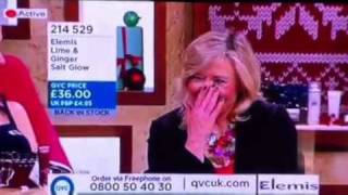 QVC Presenter Cant Stop Laughing [upl. by Idnor]