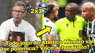 VEJA O DESABAFO DO NETO SOBRE VITORIA POLEMICA DO ATLETICO MINEIRO CONTRA O GRÉMIO HOJE TRETA [upl. by Fesoy]