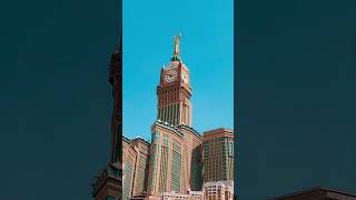 MAKKAH clock tower CLOCKTOWER jabal travel UMRAH HAJJ [upl. by Yelrahs202]