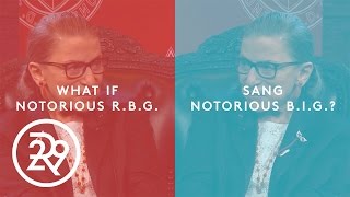 Ruth Bader Ginsburg Raps Notorious BIG  ReFramed  Refinery29 [upl. by Ollehcram]