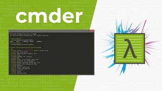 cmder  Emulador de Consola para Windows Consola con caracteristicas de Terminal Linux [upl. by Enidualc]