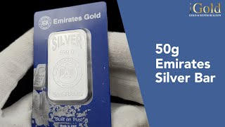 50g Emirates Silver Bar [upl. by Nauqram]