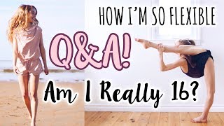 QampA  the truth about my flexibility age cheer and more [upl. by Yarehs]