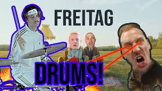 TBS  Freitag DRUM PLAYTHROUGH BJ Basti avralizemusic [upl. by Naujad]