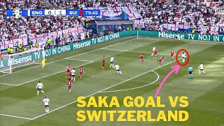 Breel Embolo 75th Minute Goal vs England vs Switzerland Amaizing amp Saka Equaliser embolo xhaka [upl. by Teirtza]