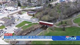 Zumbrota celebrates the history of its covered bridge [upl. by Abana107]