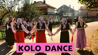 Bosnian Traditional Folk Dance  Bosnian Kolo Dance  How to Dance Bosnian Kolo [upl. by Ethelyn]