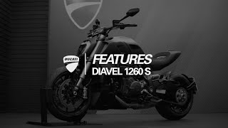 Ducati Diavel 1260 S  Features [upl. by Akinet844]