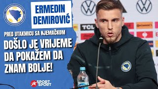 DEMIROVIĆ PRED NJEMAČKU quotDOŠLO JE VRIJEME DA POKAŽEM DA ZNAM BOLJEquot [upl. by Ahseik]