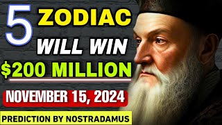 💫 Will the Stars Align ONLY These Zodiac Signs Are Destined for a Fortune on November 15 2024 💸✨ [upl. by Lyman]