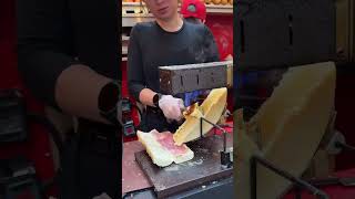 Raclette Jambon Cru New York Bryant Park Winter Village food wintervillage raclette jambon nyc [upl. by Nroht]