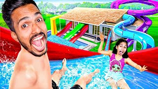 I Built a Waterpark In My House [upl. by Ezaria]