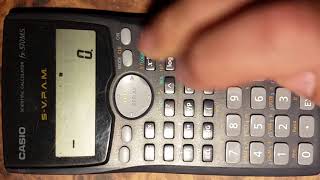 Conversión de unidades Kgfcm2 a Pa Calculadora científica Casio fx570MS [upl. by Ynnaj]