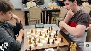 Crush 2083 vs CM A Krylov 2291 Chess Fight Night CFN Blitz [upl. by Ennairda]