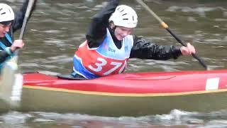 Kayak Canoë Descente Compétition N1 sur la Sioule  Selection pour le Championnat de France [upl. by Stavro]