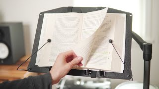 BOOK HOLDER  the best stand for handsfree reading [upl. by Oicram555]