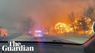 Wildfires sweep through Colorado destroying homes as tens of thousands evacuate [upl. by Nadiya]