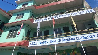 Admission open in little heaven English Medium Secondary School ❤️ [upl. by Kentiga]